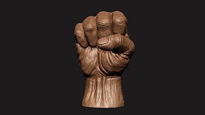 3D model hand decoration anatomy