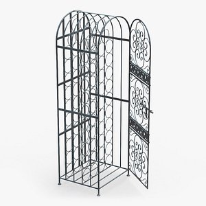 Wine Storage Rack Old Open