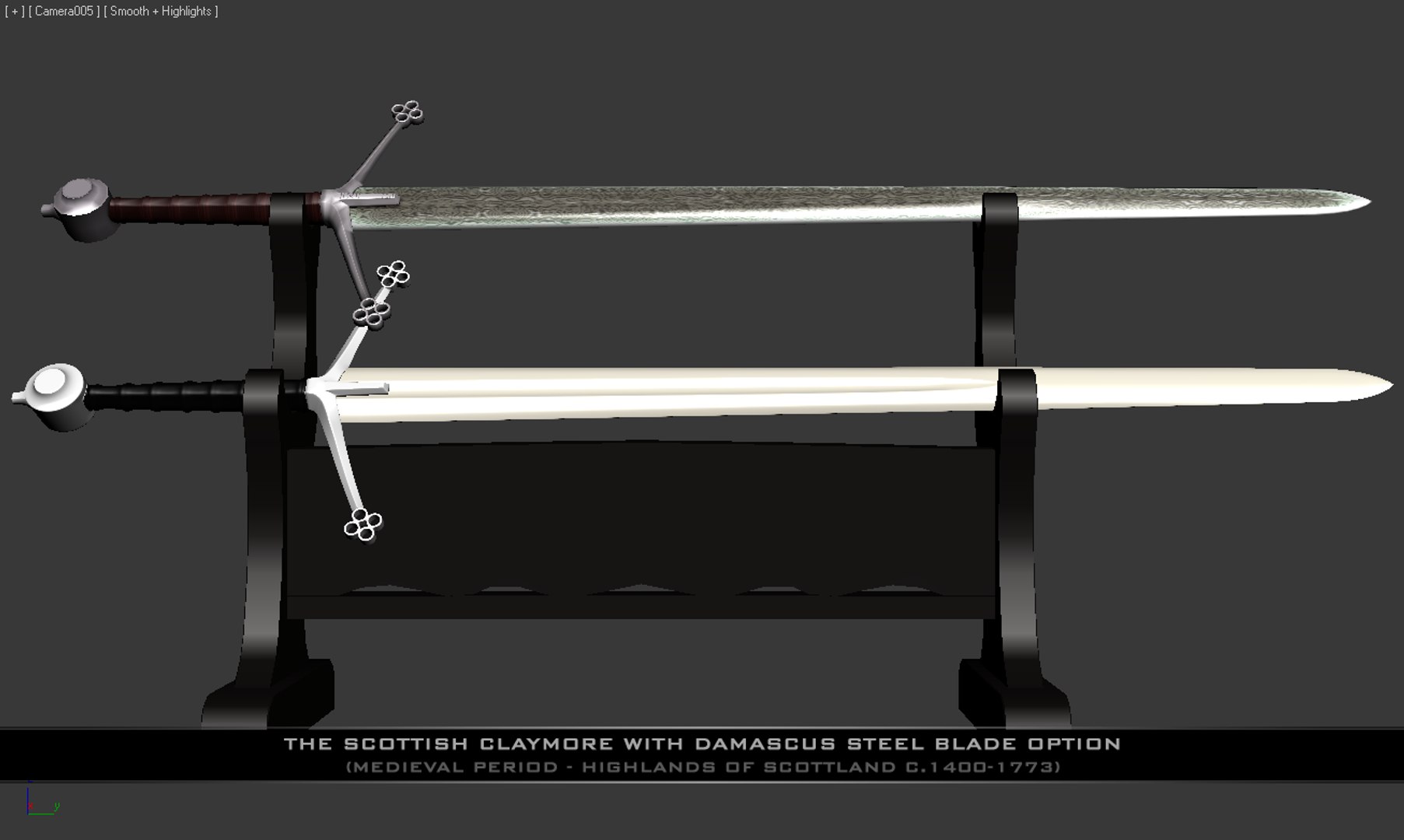 3d sword claymore - model