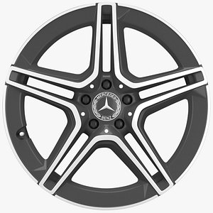 3D Mercedes Benz GLB SUV rim 005 model