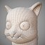 katty cartoon cat model