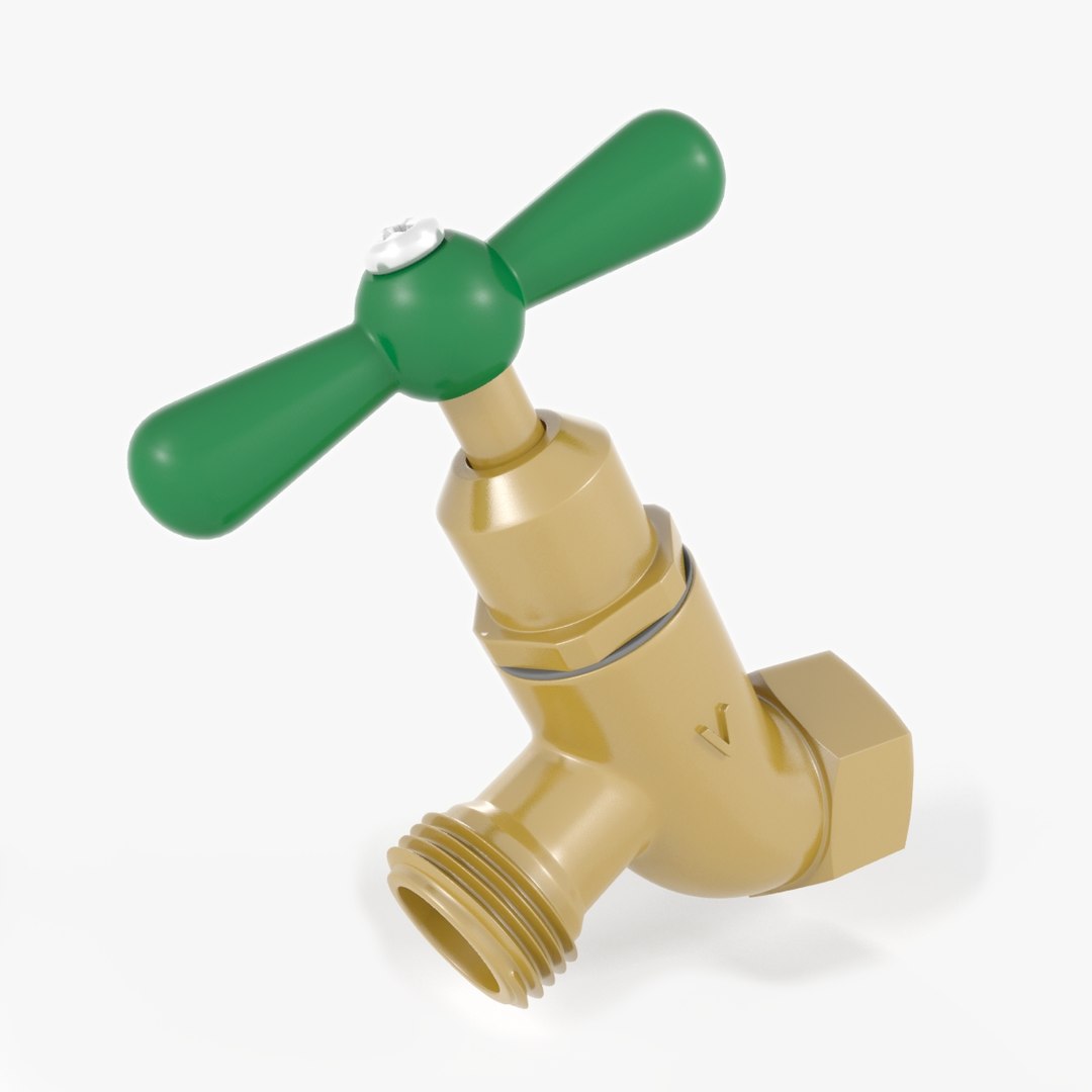 Hose bibb 3D TurboSquid 1836224