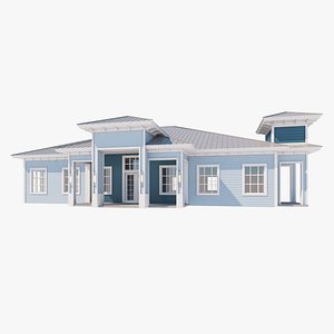 tower house 3D model