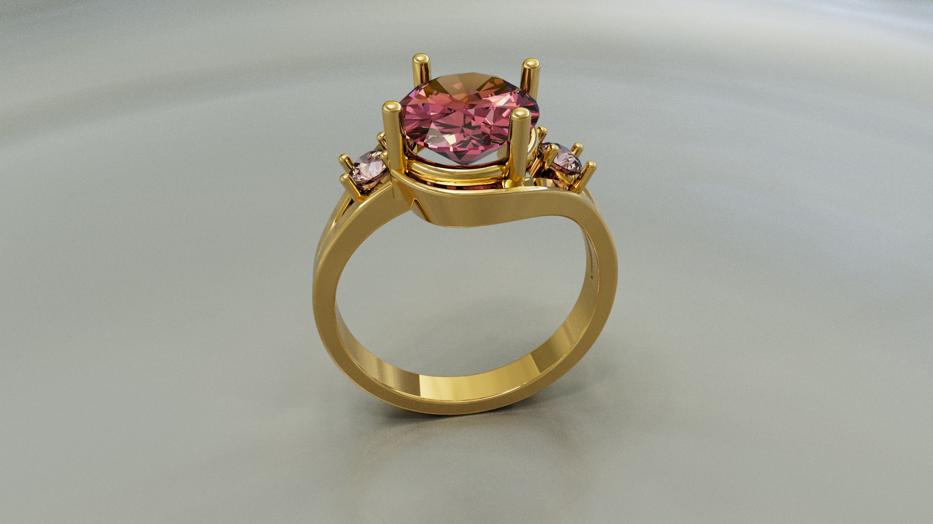 Ring Women Model 2 3D Model - TurboSquid 2194528