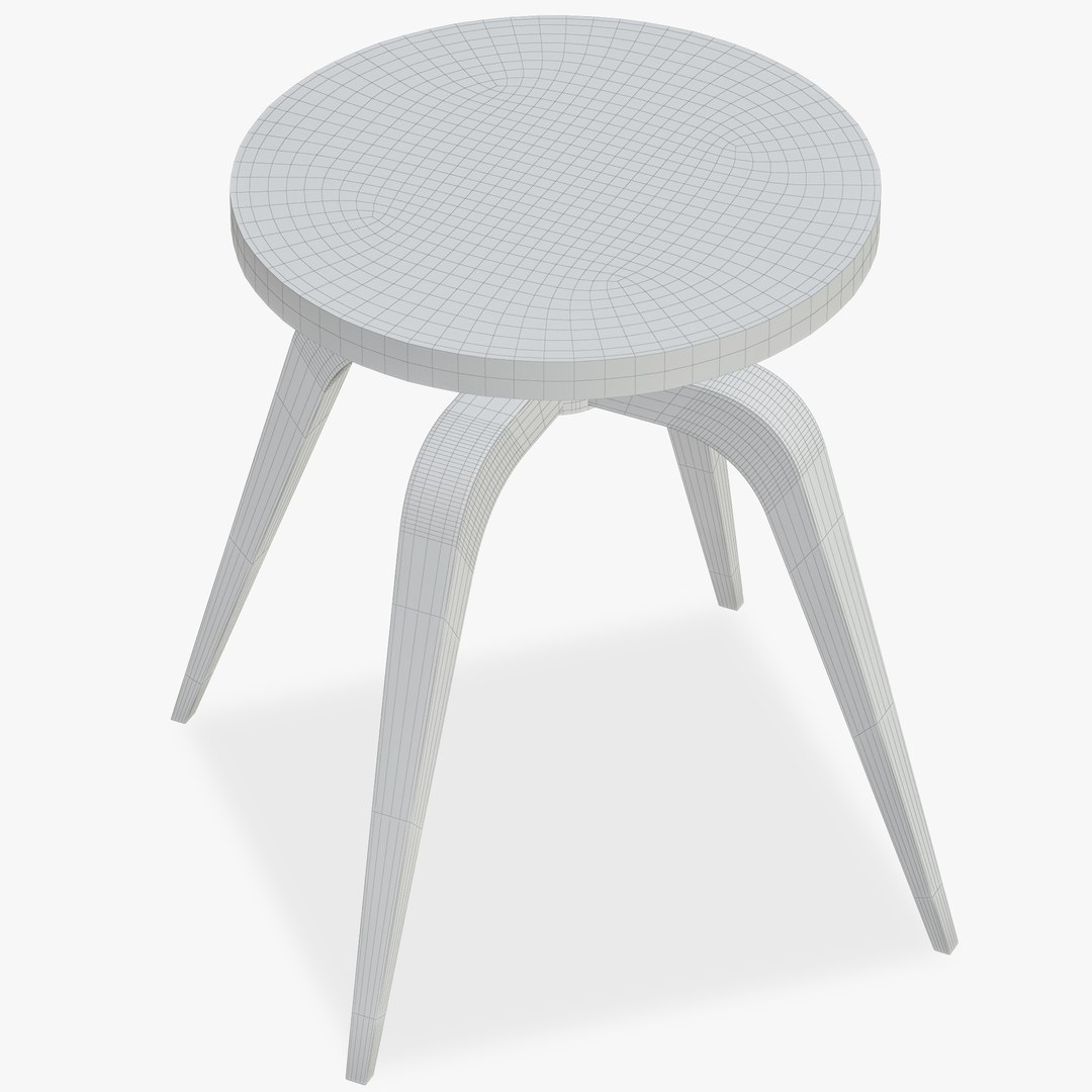 3D Spinning Stool Chair model - TurboSquid 1790249
