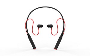 earphone Low-poly 3D model 3D model