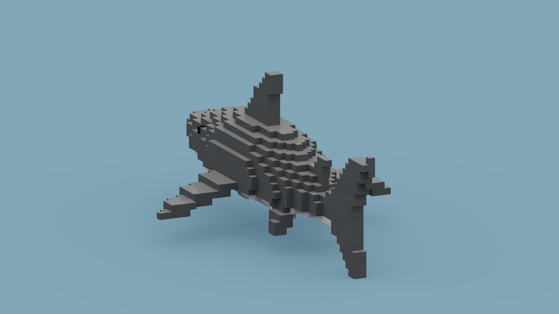 3D Voxel Shark model https://p.turbosquid.com/ts-thumb/Sw/FsBrRO/BF/spin202209021327410007/png/1662116484/1920x1080/fit_q87/2285a8dc5c28cdf00719d7de67cbd893c3035ed1/spin202209021327410007.jpg