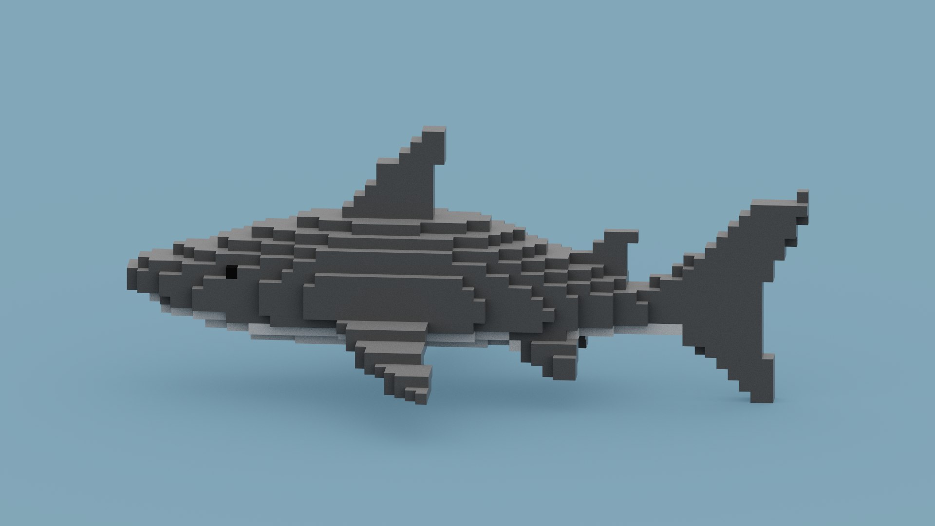 3D Voxel Shark model https://p.turbosquid.com/ts-thumb/Sw/FsBrRO/pT/spin202209021327410005/png/1662116466/1920x1080/fit_q87/beda7446eef9df185469cca5b6251588fc2b7214/spin202209021327410005.jpg