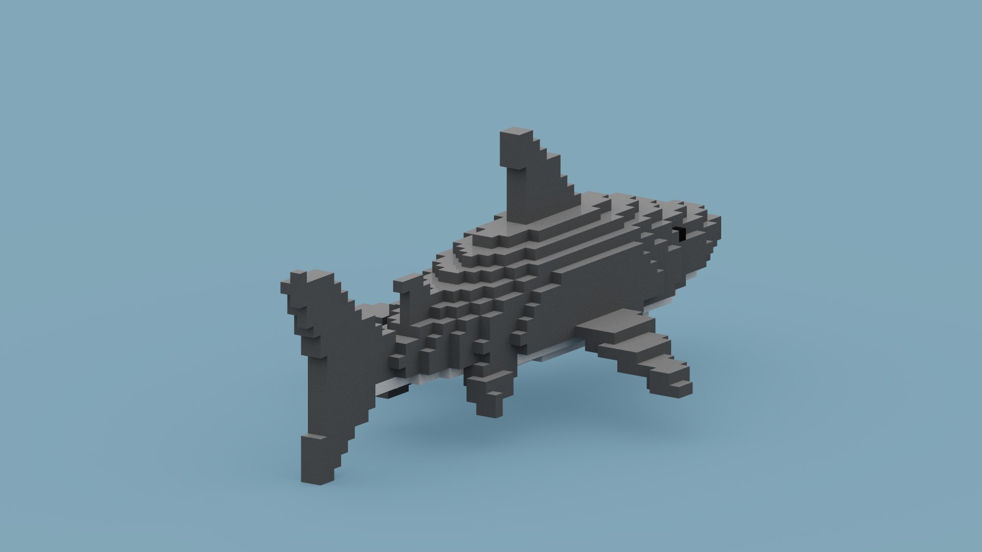 3D Voxel Shark model https://p.turbosquid.com/ts-thumb/Sw/FsBrRO/tV/spin202209021327410009/png/1662116530/1920x1080/fit_q87/8b89834c50e613b039a8fa3dbae312dfedfcc57b/spin202209021327410009.jpg