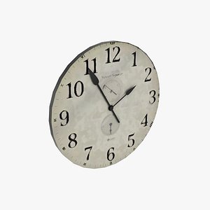 3dsmax antique clock