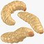 maggots poses 3D