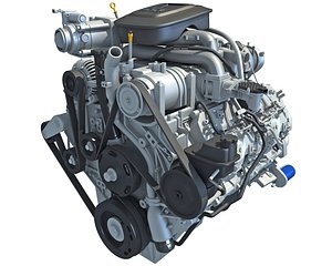 Duramax Diesel V8 Turbo Engine