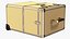 Golden Rolling Makeup Case Folded