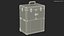 Golden Rolling Makeup Case Folded