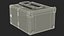 Golden Rolling Makeup Case Folded