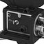 3d model of vintage video camera tripod