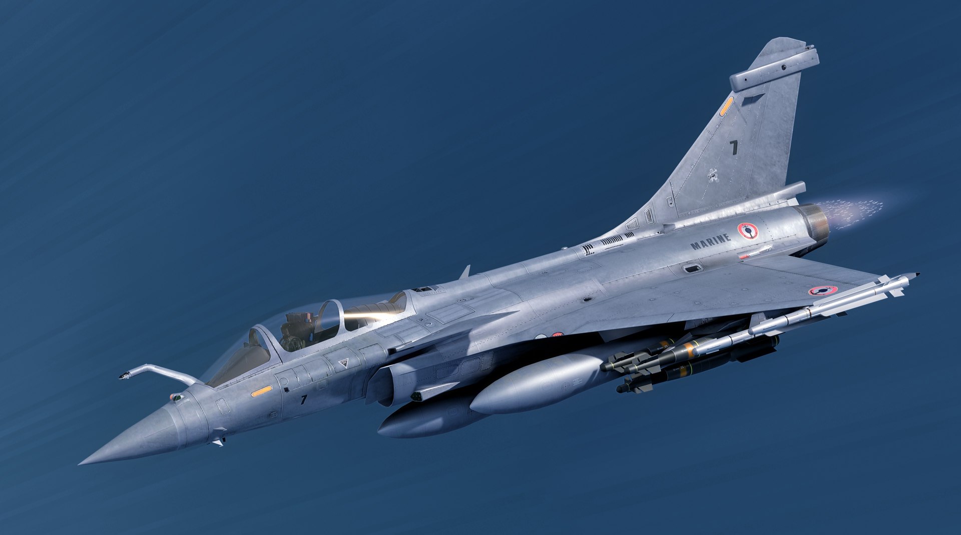 Dassault Rafale M -Fully Rigged And Textured Model - TurboSquid 1817368
