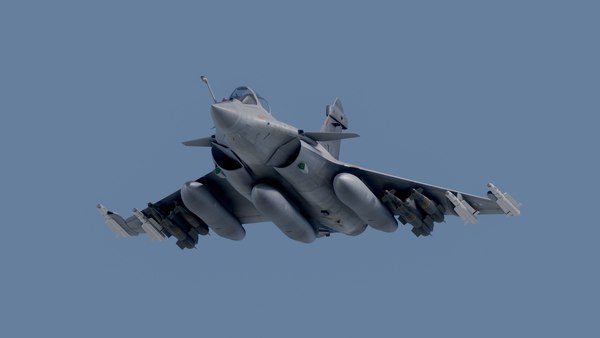 Dassault Rafale M -Fully Rigged and Textured model - TurboSquid 1817368