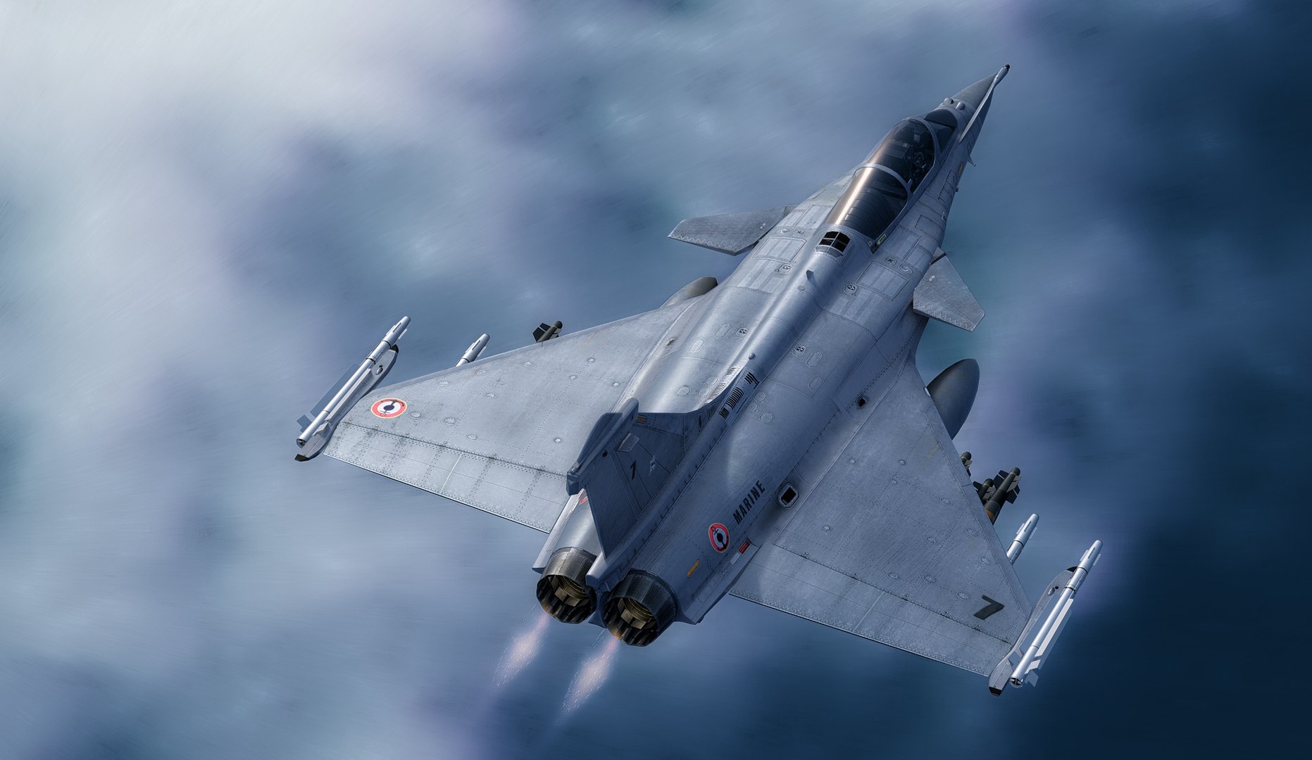 Dassault Rafale M -Fully Rigged And Textured Model - TurboSquid 1817368