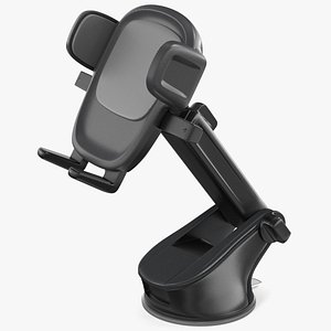 Dashboard and Windshield Phone Car Mount Rigged