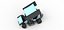 Winged 600 Micro sprint car while turning Scale 1 to 25
