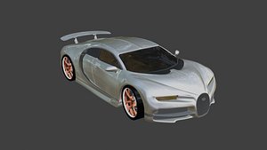 Sports Car - White