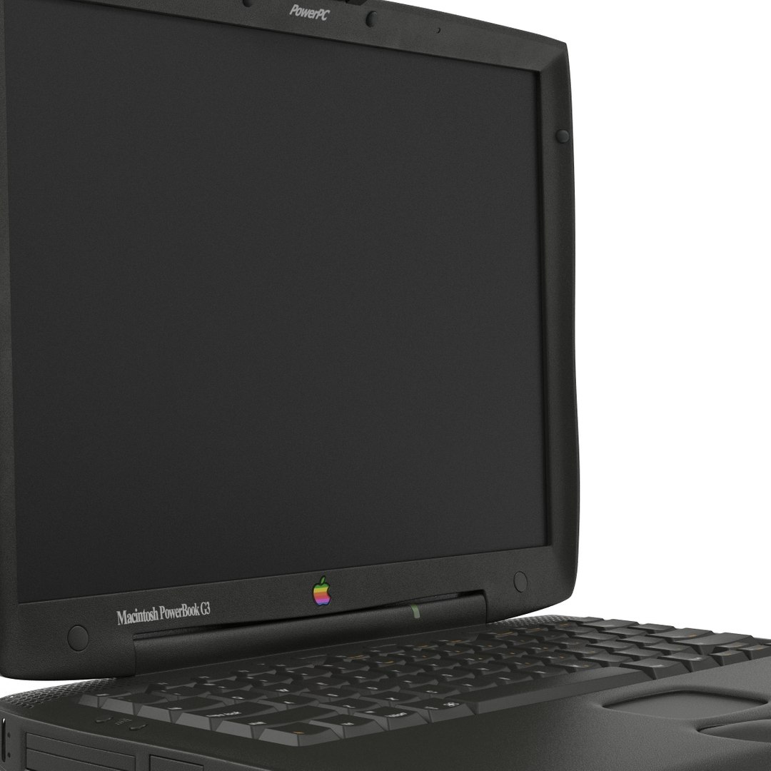 Apple Powerbook G3 Modeled Max