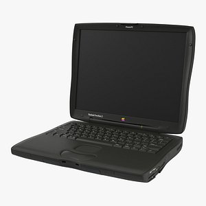 Apple PowerBook G3 3D Model