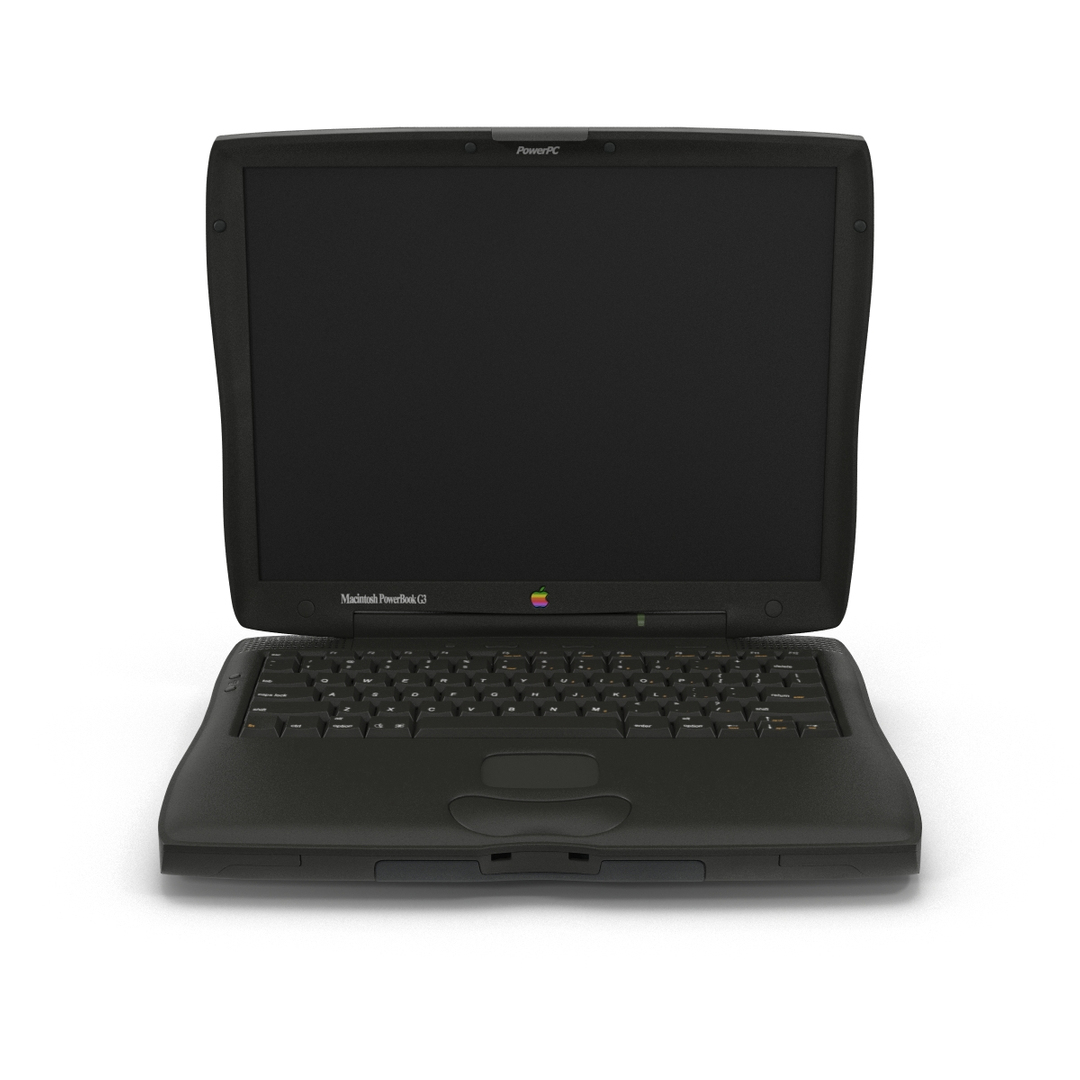 Apple Powerbook G3 Modeled Max