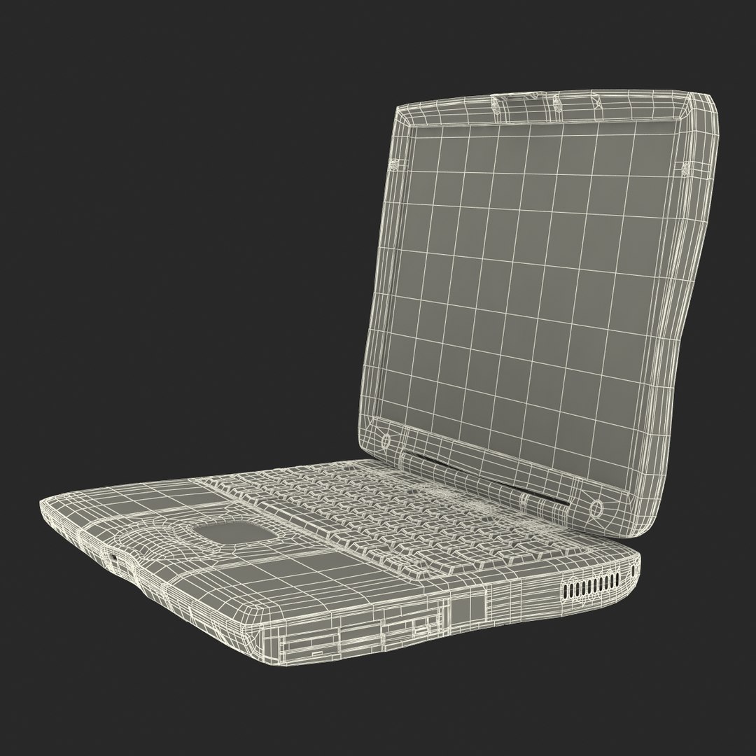 Apple Powerbook G3 Modeled Max