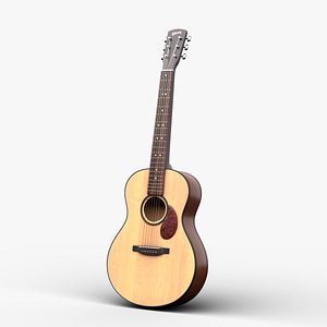 3D model Acoustic Guitar