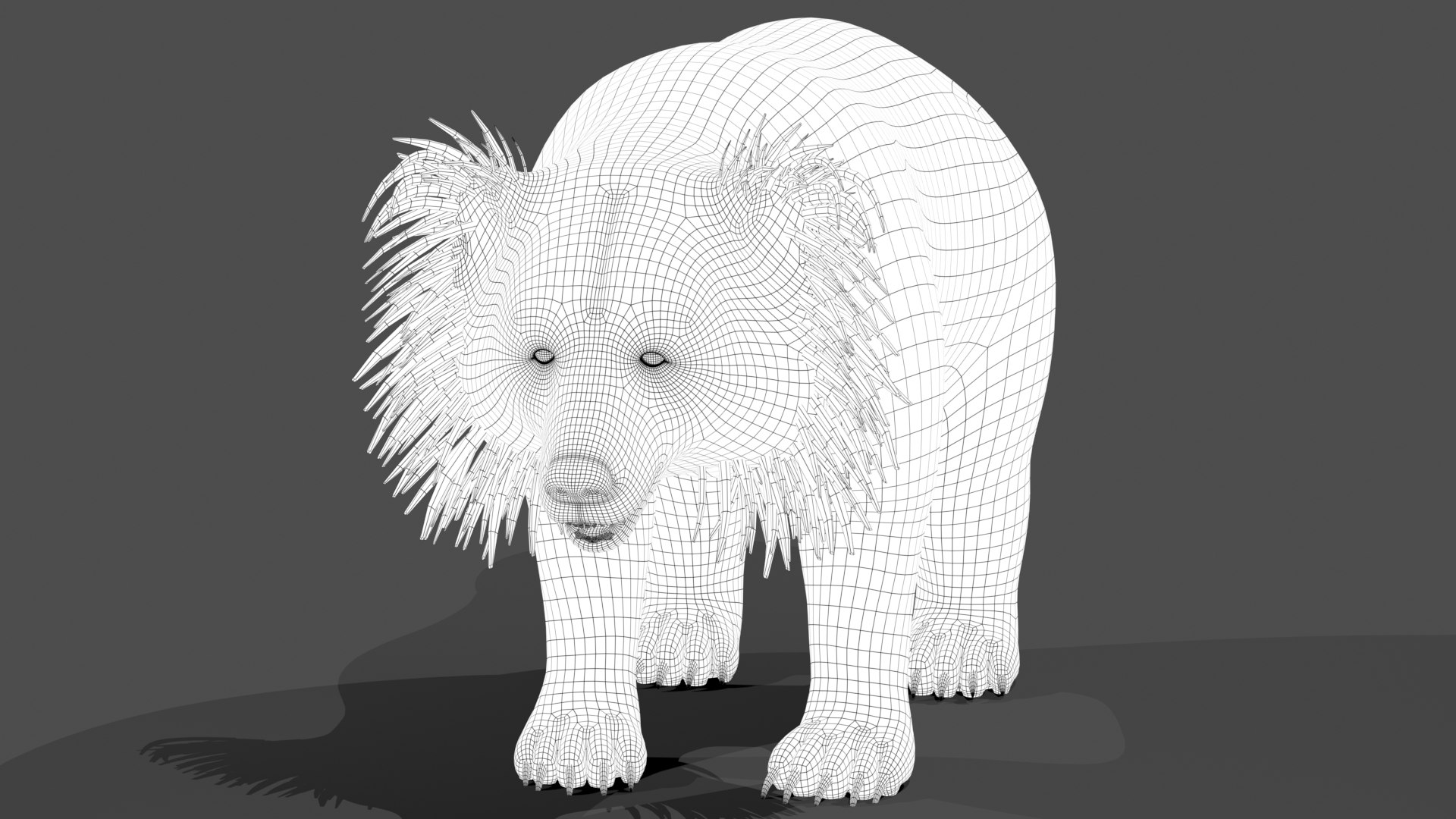 Bear animal 3D model TurboSquid 1637788