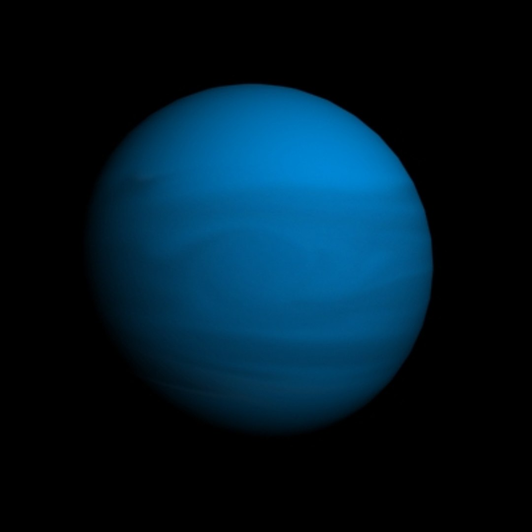 3d Model Solar Planet Uranus