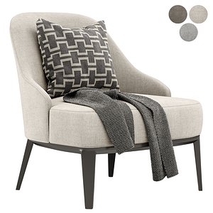 ATLAS Fabric armchair By PARLA Design