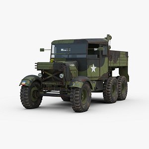 ww2 scammell pioneer recovery 3D model