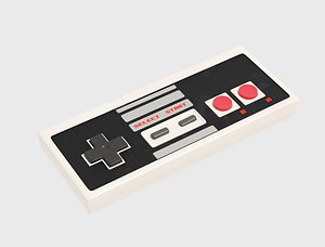 3D controller nes model