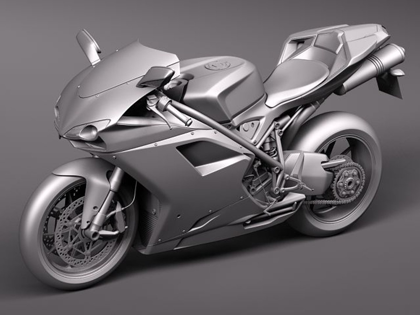 Ducati 1198 3d Model