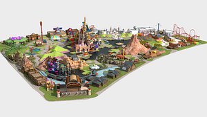 Amusement Park 1 3D model