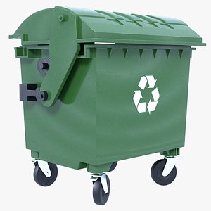 Garbage Container 500 l 3D model