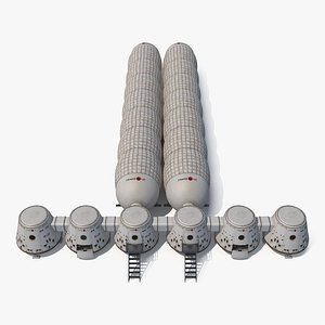 Mars One Colony 3D Model