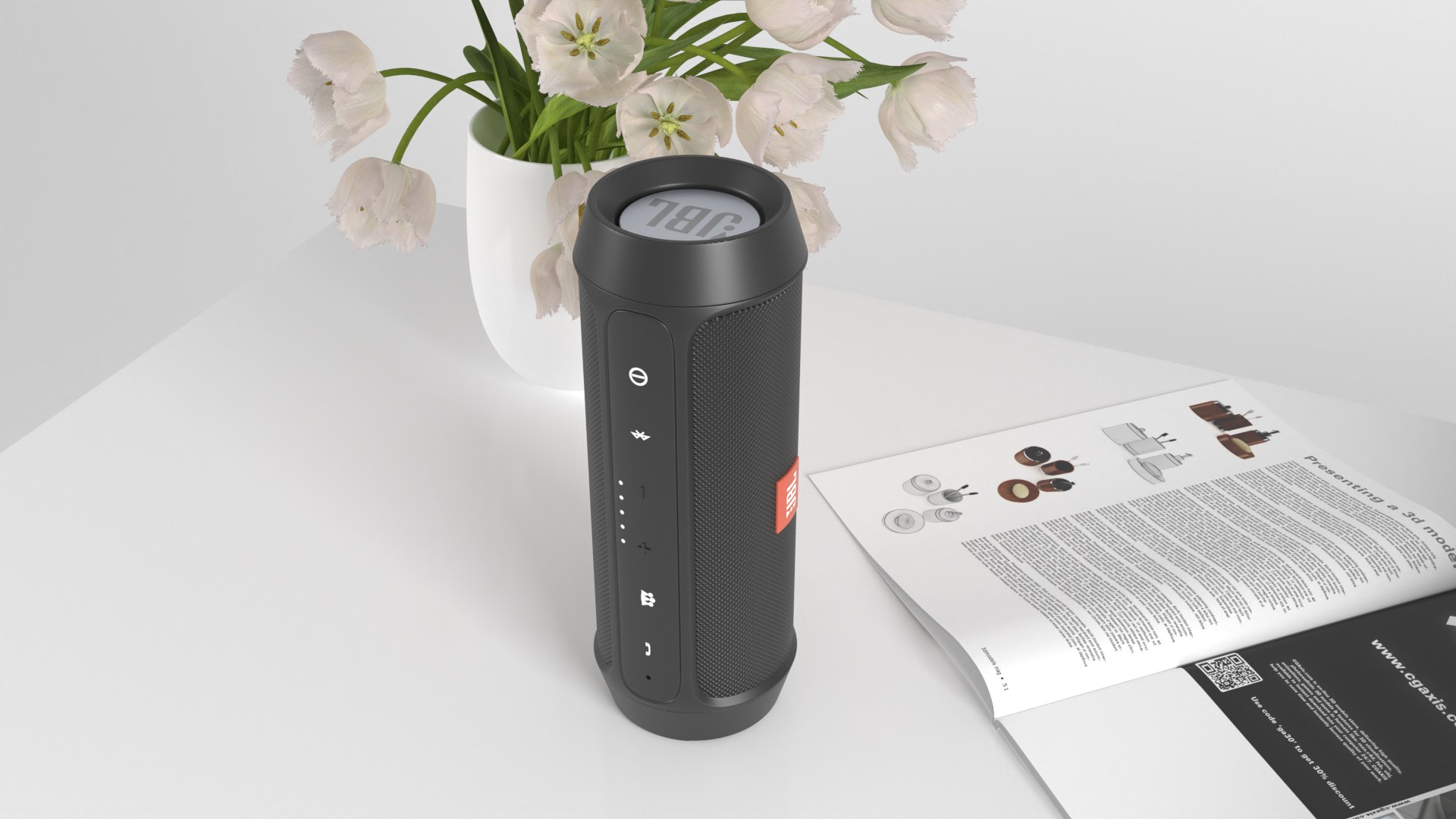 JBL Bluetooth Speaker 3D Model - TurboSquid 2224994