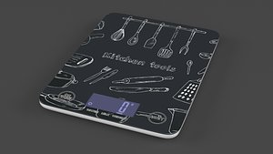 3D Kitchen Scale