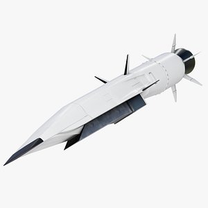 Zircon 3M22 Hypersonic Missile 3D