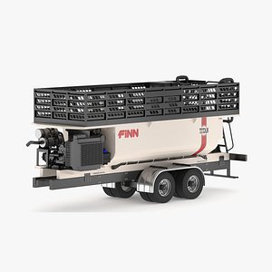 FINN HT400 Titan HydroSeeder 3D model