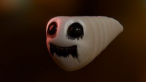 3D model Cursed Worm