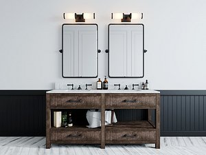 Double Sink Vanity