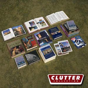 Clutter-Coffee Table Books 001
