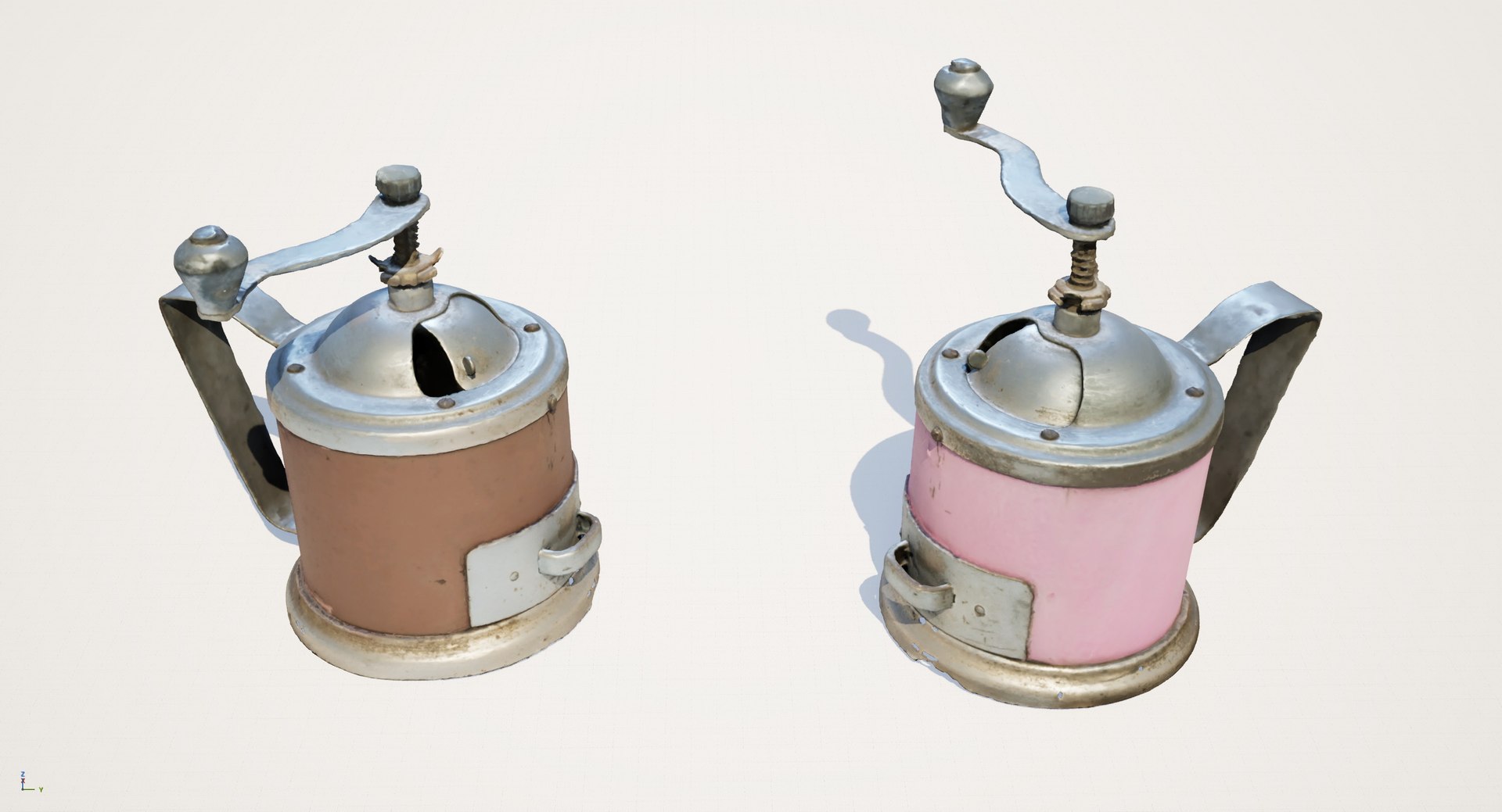 Old retro-style coffee grinder model https://p.turbosquid.com/ts-thumb/Sx/QjKa5F/DM/highresscreenshot_2026.09.1502.22.26/jpg/1789431949/1920x1080/fit_q87/86b1f8b4459db40e45208a5d6ee30c767aa0e376/highresscreenshot_2026.09.1502.22.26.jpg