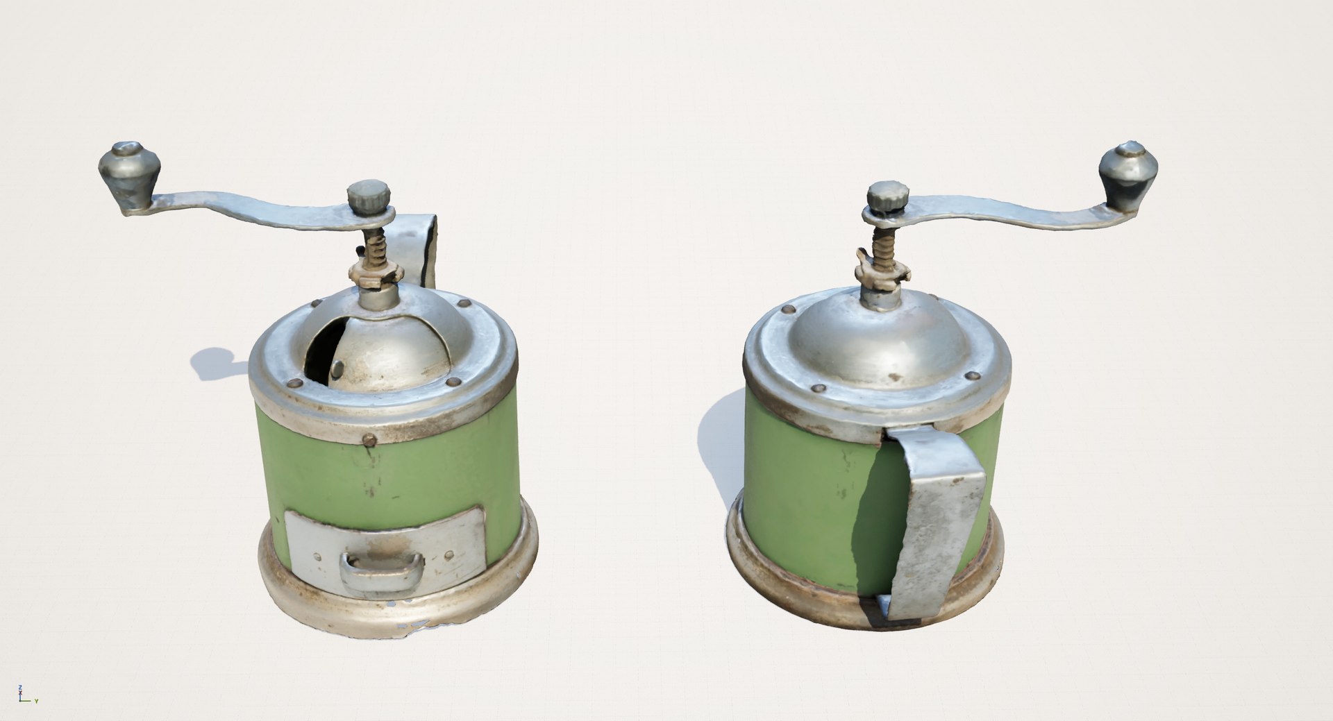 Old retro-style coffee grinder model https://p.turbosquid.com/ts-thumb/Sx/QjKa5F/X5/highresscreenshot_2026.09.1502.21.35/jpg/1789431948/1920x1080/fit_q87/209dc6f9ebc6b7ef7fe457d657f670c0ab5effee/highresscreenshot_2026.09.1502.21.35.jpg