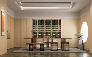 3D modern office model